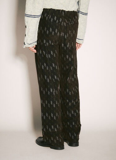 Kiko Kostadinov ジャックライトパンツ ブラウン kko0158002