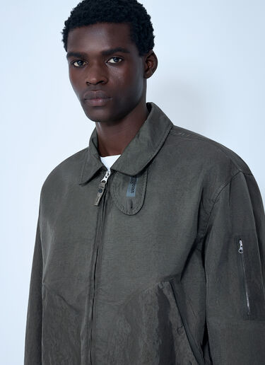 Massimo Osti Studio Garmet-Dyed Bomber Jacket Olive mso0162005