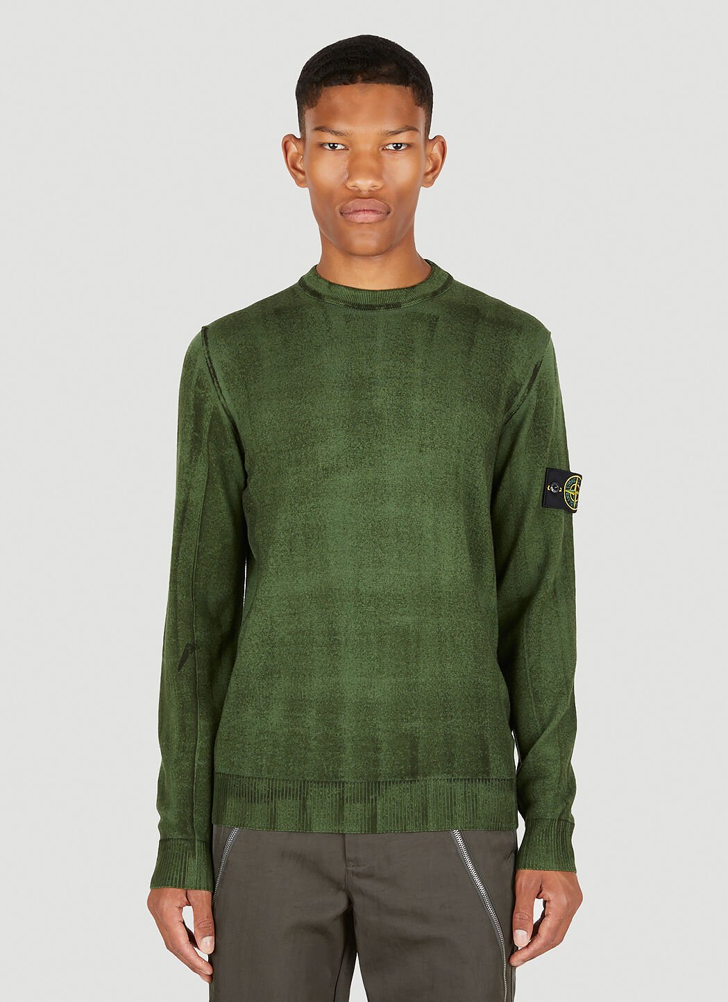 Stone Island Overdye Sweater in Green LN CC