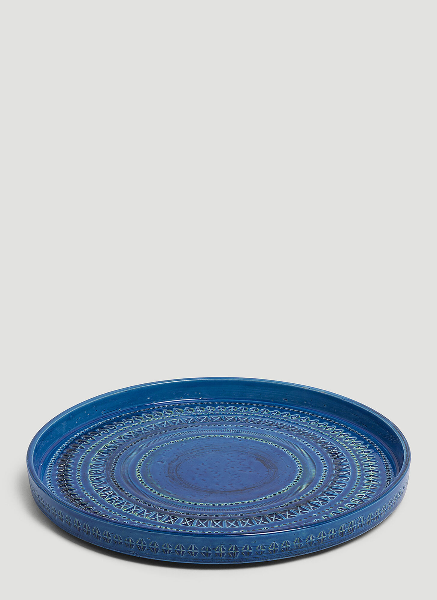 Bitossi Ceramiche Rimini Centrepiece In Blue