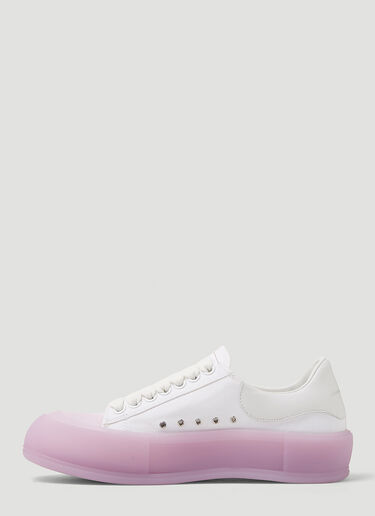 Alexander McQueen Deck Sneakers White amq0248018