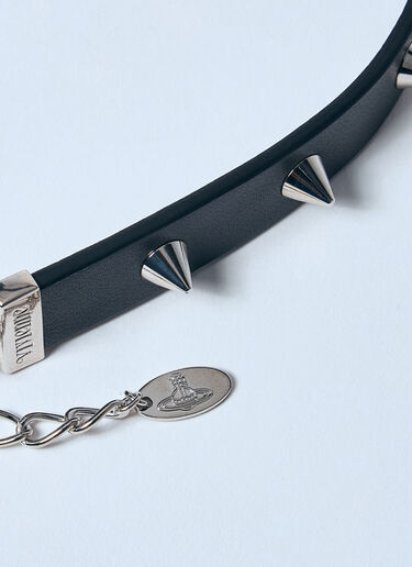 Vivienne Westwood Lio 皮革颈圈 黑色 vvw0258025