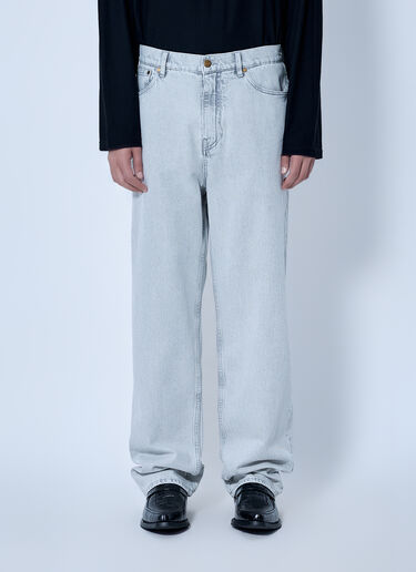 Jil Sander 直筒牛仔裤 浅蓝色 jil0166005
