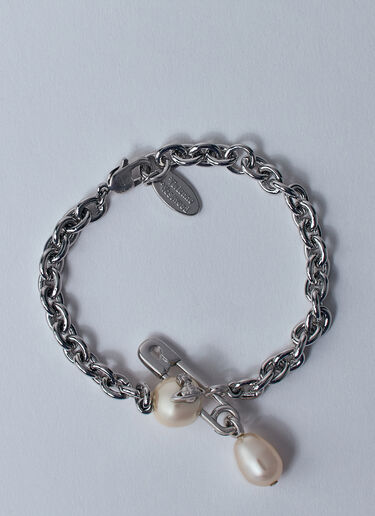 Vivienne Westwood Small Claude Bracelet Silver vvw0260026