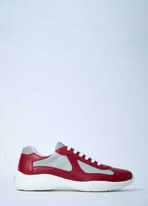 Prada America's Cup Sneakers Red pra0161016