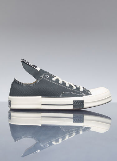 Rick Owens x Converse Drkstr Low Top Sneakers Black rco0346009