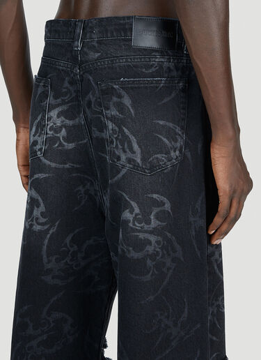 Han Kjøbenhavn Laser Tribal Jeans Black han0153007