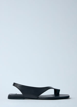 Vans Leather Sandals Black van0360001