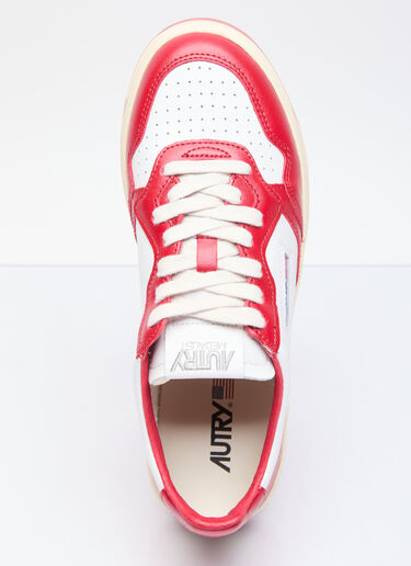 Autry Medalist Low Top Sneakers Red aut0256003