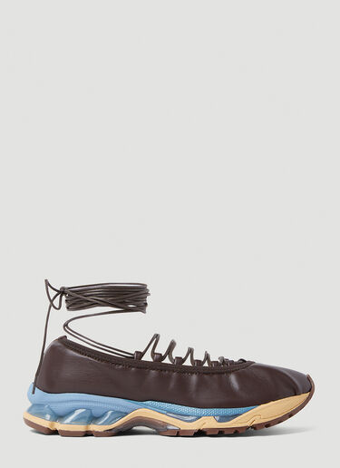 Kiko Kostadinov Ballet Hybrid Shoes Brown kko0252020