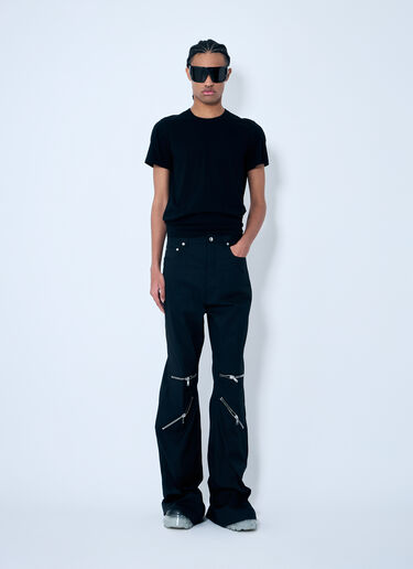 면 티셔츠 Rick Owens 면 티셔츠 블랙 ric0159003