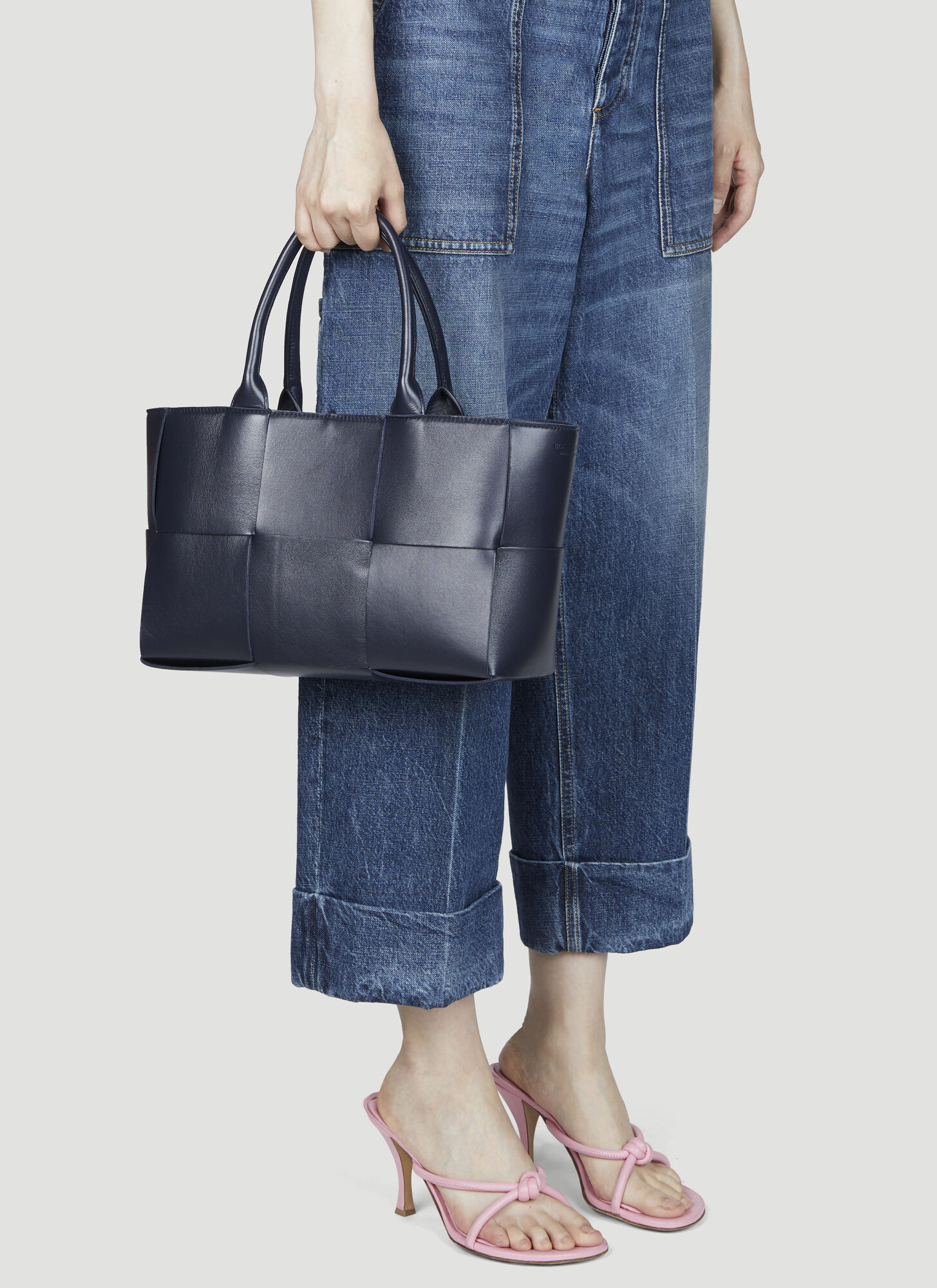 Bottega Veneta - Woman Tote Bags One Size In Blue
