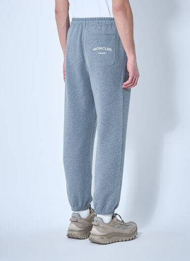 Moncler x FRGMT Hiroshi Fujiwara ロゴパッチ トラックパンツ  チャコール mfr0160059