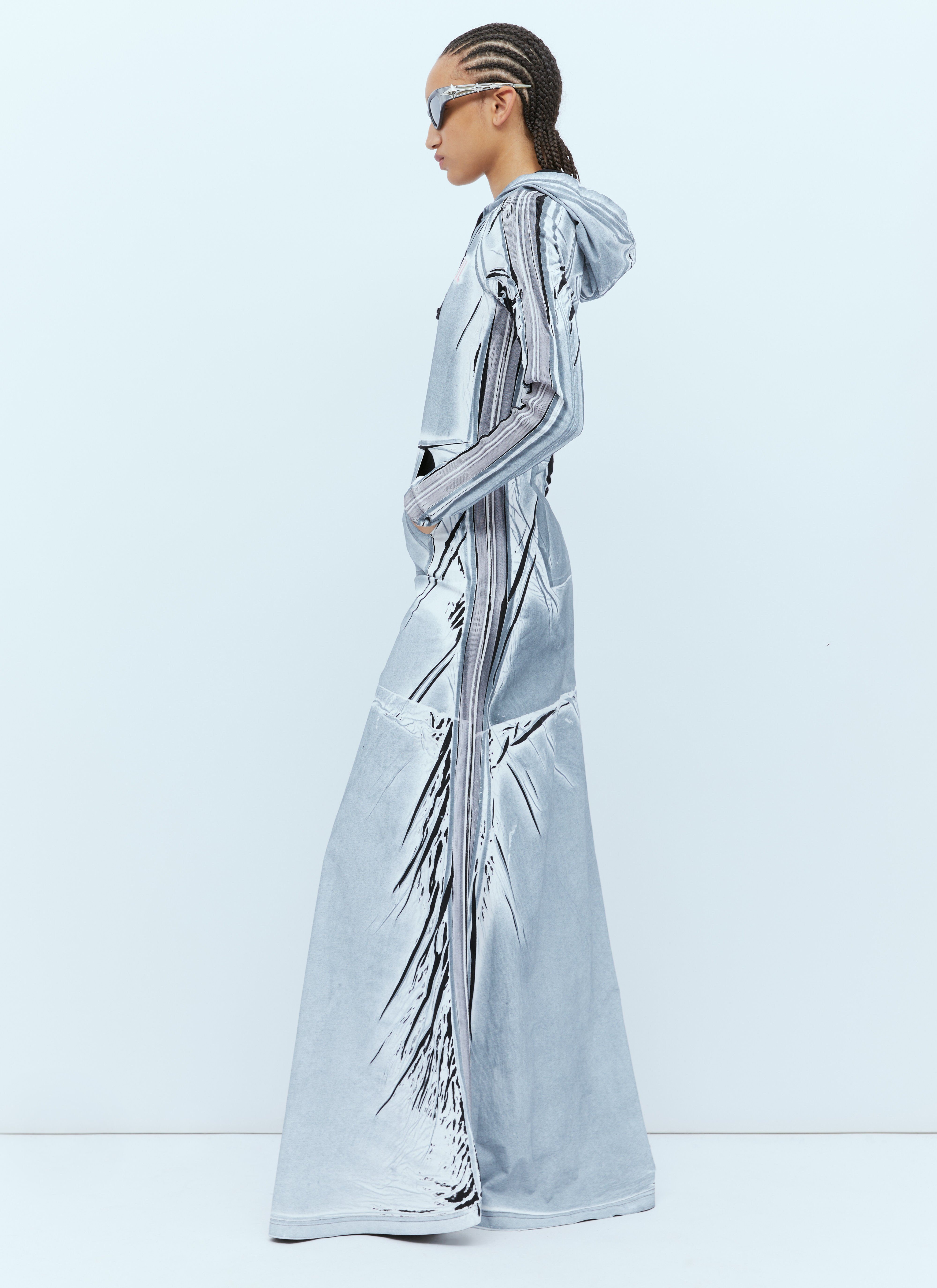 Hooded hotsell maxi dress