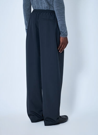 LN-CC® - Jil Sander: Elasticated Waist Trousers - Dark Grey Jil Sander Elasticated Waist Trousers Dark Grey jil0165008