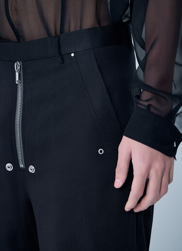 Rick Owens Tailored Wide Belas Pants Black ric0163008