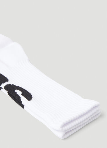 Big Helvetica Socks Stüssy Big Helvetica Socks White sts0152034