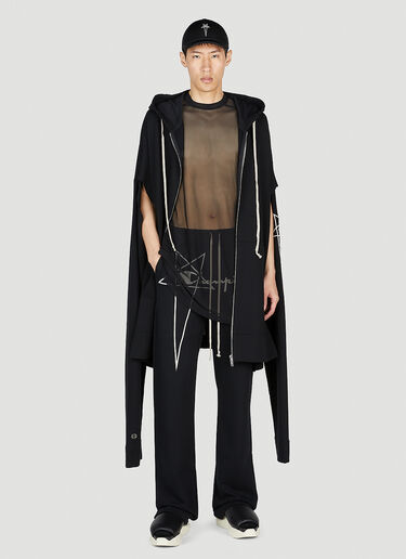 Rick Owens x Champion Dietrich Track Pants Black roc0153009