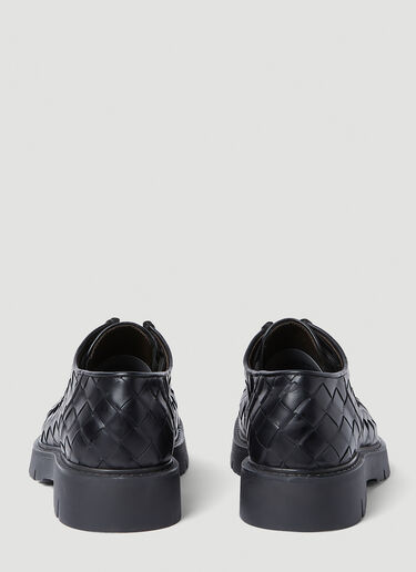 Bottega Veneta Haddock Lace-Up Shoes Black bov0155017