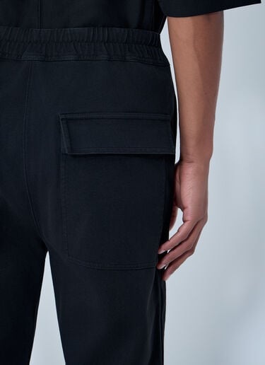 Moncler x Rick Owens Elasticated Waist Drawstring Pants Black mcs0363021