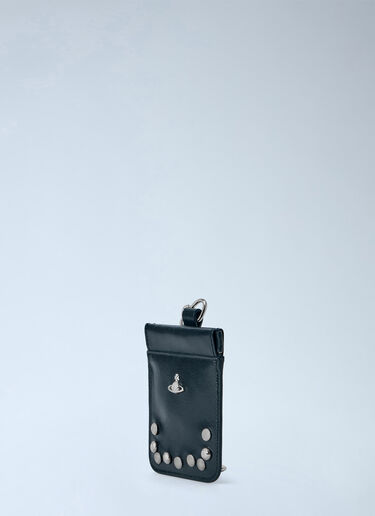 LN-CC® - Vivienne Westwood: Coin Pouch With Chain - Black Vivienne Westwood Coin Pouch With Chain Black vvw0365002