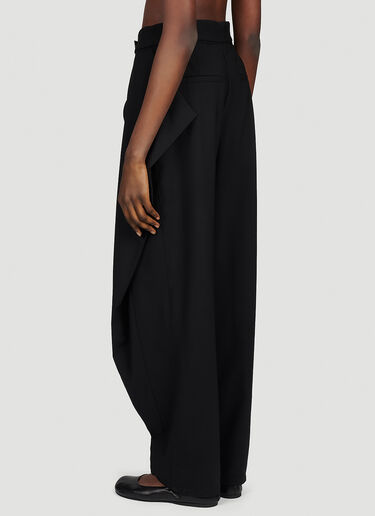 Padlock Strap Fold Over Pants JW Anderson Padlock Strap Fold Over Pants Grey jwa0253003