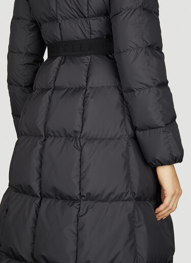 Moncler Faucon Long Down Coat Black mon0254019