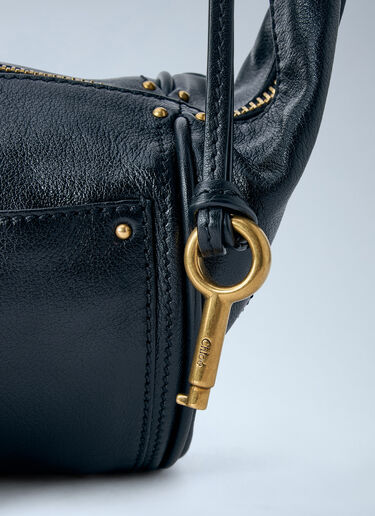 Chloé Paddington Grained Shoulder Bag Black chl0265060