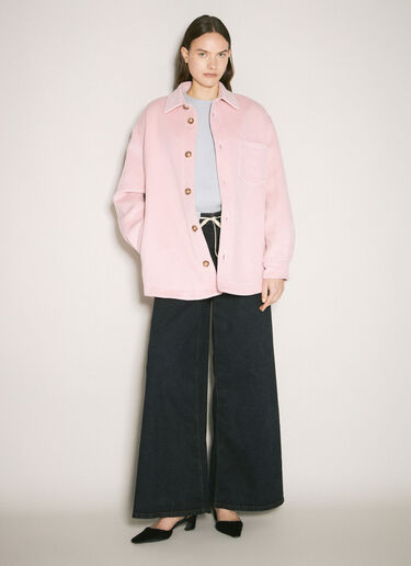 Marni 울 재킷 핑크 mni0257013