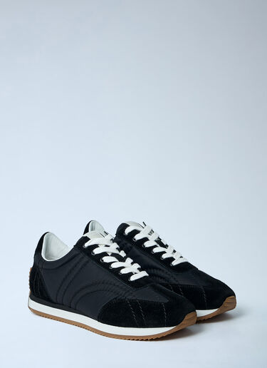 TOTEME Signature Sport Low-Top Sneakers Black tot0263057