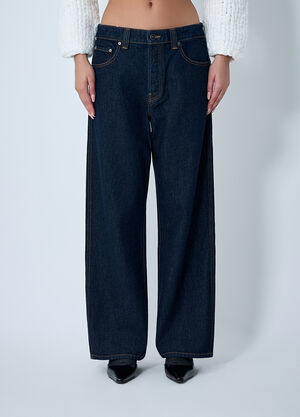 Khaite Winslow Jeans Black kha0262004