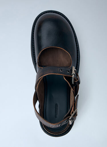 LN-CC® - Balenciaga: Venom Mary Jane Platforms - Brown Balenciaga Venom Mary Jane Platforms Brown bal0265045
