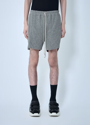 Rick Owens Elasticated Waist Jersey Shorts Grey ric0164010
