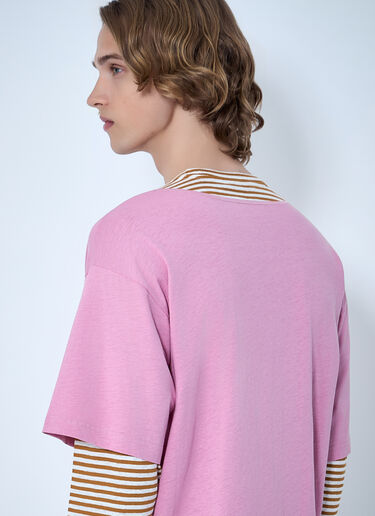 Marni Long-Sleeved T-Shirt Pink mni0164004