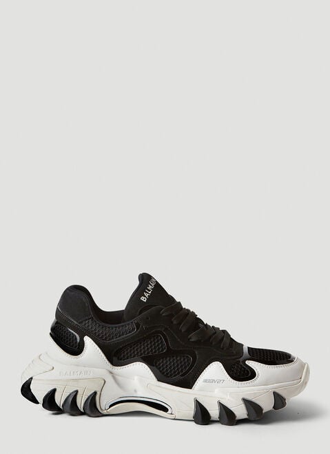 Balmain B-East Leather Sneakers Black bln0154001