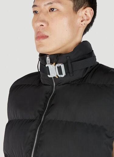 1017 ALYX 9SM Rollercoaster Buckle Gilet Jacket Black aly0151002