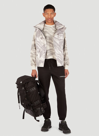 Logo Print Track Bottoms 4 Moncler Hyke Logo Print Track Bottoms Black mhy0151003