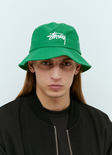 Stüssy Big Stock Bucket Hat Green sts0152069
