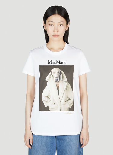 Max Mara Wegman T-Shirt White max0253052