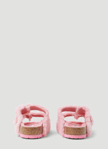 Birkenstock Arizona Big Buckle Shearling Sandals Pink brk0252016