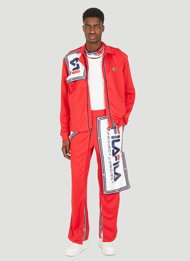 Snap Panel Jacket Y/Project x FILA Snap Panel Jacket Red ypf0348001