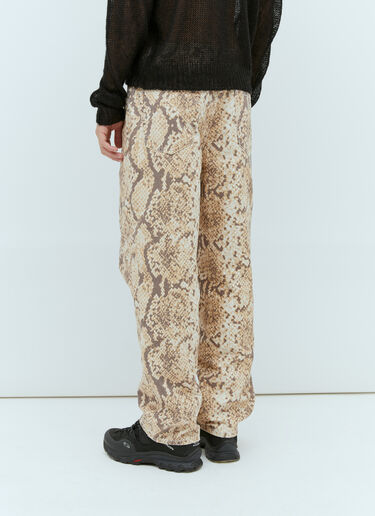 Stüssy Washed Canvas Big Ol' Jeans Beige sts0153011
