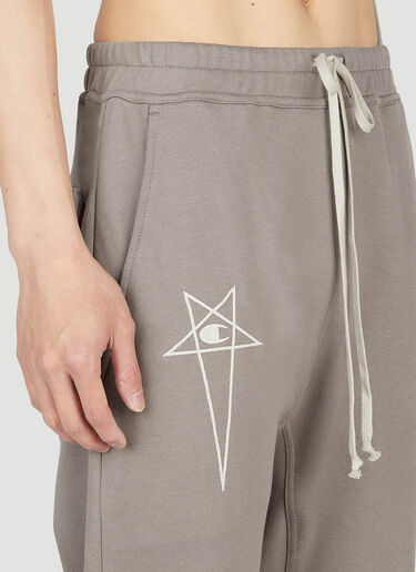 Rick Owens x Champion Prisoner Track Pants Taupe roc0153008