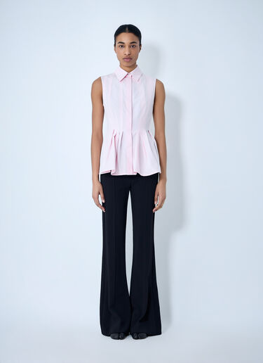 Sportmax Sleeveless Pleated Blouse Pink spx0264003