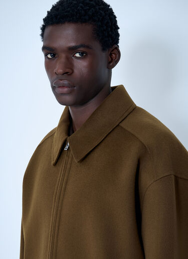 Acne Studios Wool-And-Cashmere-Blend Jacket Olive acn0162018