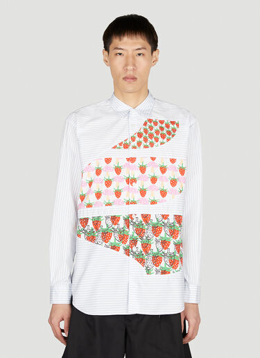 Comme des Garçons SHIRT x Brett Westfall Patchwork Shirt White cdg0152002
