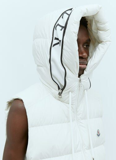 Moncler Cardamine Down Vest White mon0154023