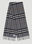 Gucci Giant Check Cashmere Scarf Navy guc0152119