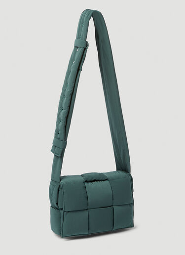 Small Padded Tech Cassette Crossbody Bag Bottega Veneta Small Padded Tech Cassette Crossbody Bag Green bov0155021