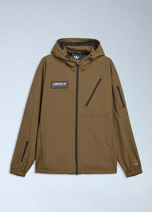 adidas SPZL Buckstead Jacket with Zip Details Green aos0164002